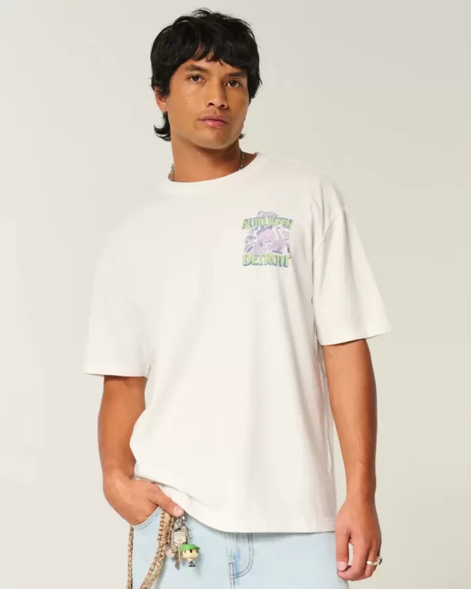 Tricou cu grafică pentru caroserie a lui Boxy Otto Tricou cu grafică pentru caroserie a lui Boxy Otto