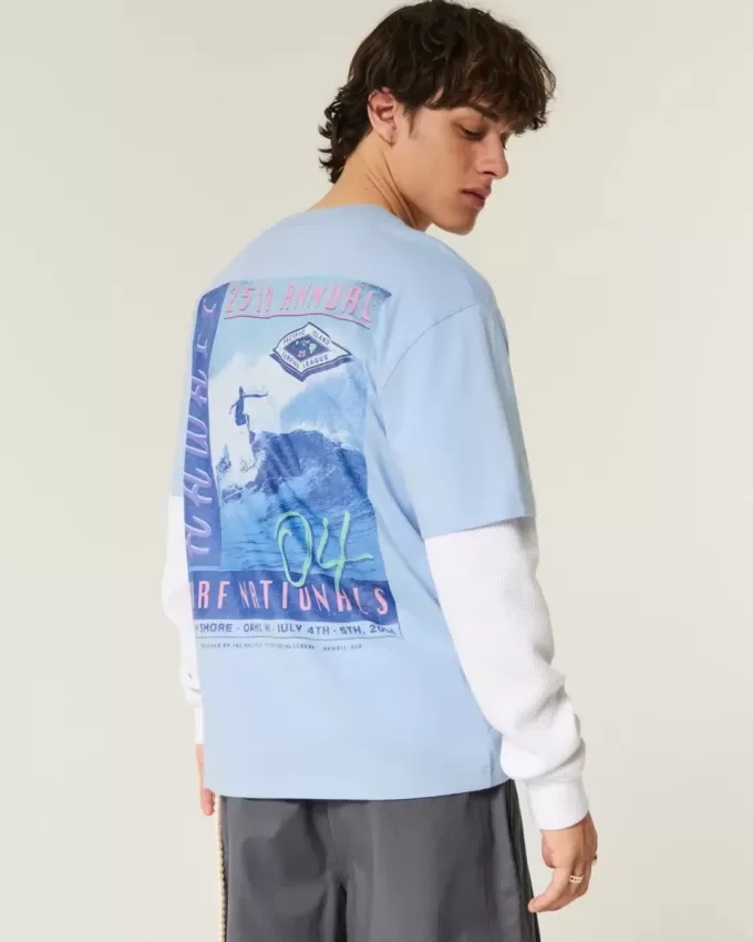 Tricou cu grafic pentru surf din Hawaii Tricou cu grafic pentru surf din Hawaii