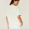 Tricou cu grafic peste supradimensionat Tricou cu grafic peste supradimensionat