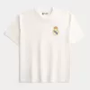 Tricou cu grafic Real Madrid CF boxy Tricou cu grafic Real Madrid CF boxy