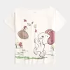 Tricou cu grafic Snoopy supradimensionat, fără umăr Tricou cu grafic Snoopy supradimensionat, fără umăr