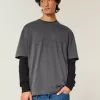 Tricou cu grafic Star Boxy Heavyweight