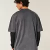 Tricou cu grafic Star Boxy Heavyweight