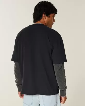 Tricou cu grafic Tokyo Boxy Heavyweight
