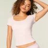 Tricou cu scoop Tricou cu scoop