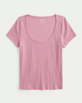 Tricou cu scoop