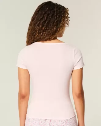 Tricou cu scoop