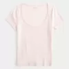 Tricou cu scoop Tricou cu scoop