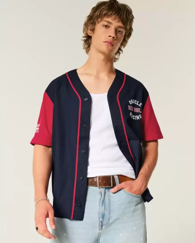 Tricou de baseball Boxy Oracle Red Bull Racing Tricou de baseball Boxy Oracle Red Bull Racing
