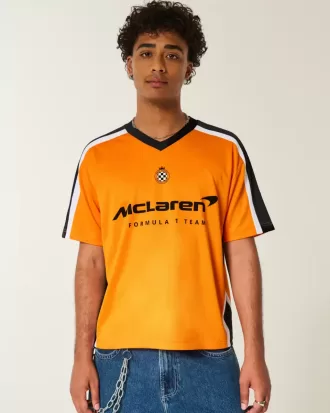 Tricou de fotbal boxy McLaren grafic Tricou de fotbal boxy McLaren grafic