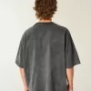 Tricou de fotbal cu grafică Heavyweight Baggy Crop Detroit Tricou de fotbal cu grafică Heavyweight Baggy Crop Detroit