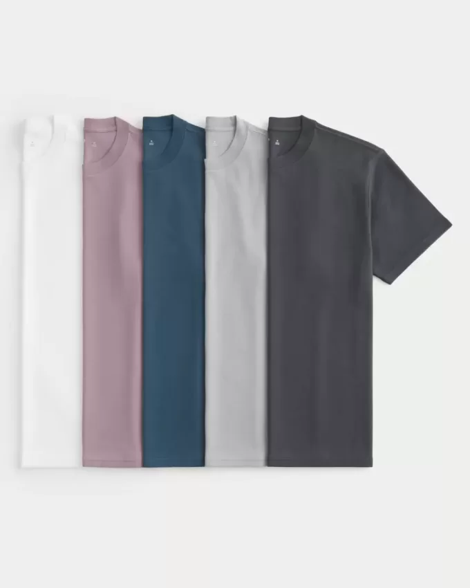 Tricou de răcire relaxat, pachet de 5 Tricou de răcire relaxat, pachet de 5