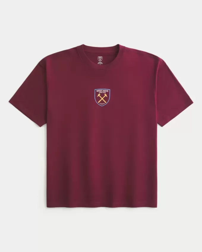 Tricou grafic al clubului de fotbal West Ham United Tricou grafic al clubului de fotbal West Ham United