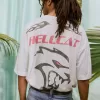 Tricou grafic baggy Dodge Hellcat Tricou grafic baggy Dodge Hellcat