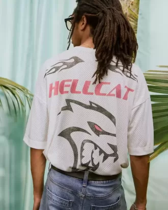 Tricou grafic baggy Dodge Hellcat Tricou grafic baggy Dodge Hellcat