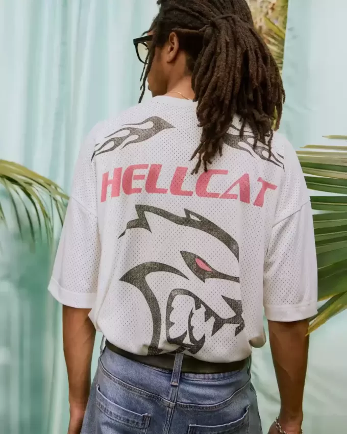 Tricou grafic baggy Dodge Hellcat Tricou grafic baggy Dodge Hellcat