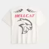 Tricou grafic baggy Dodge Hellcat Tricou grafic baggy Dodge Hellcat