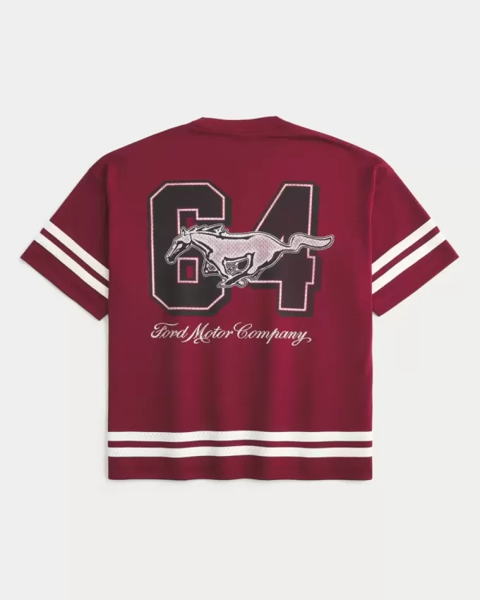 Tricou grafic baggy Ford Mustang Tricou grafic baggy Ford Mustang