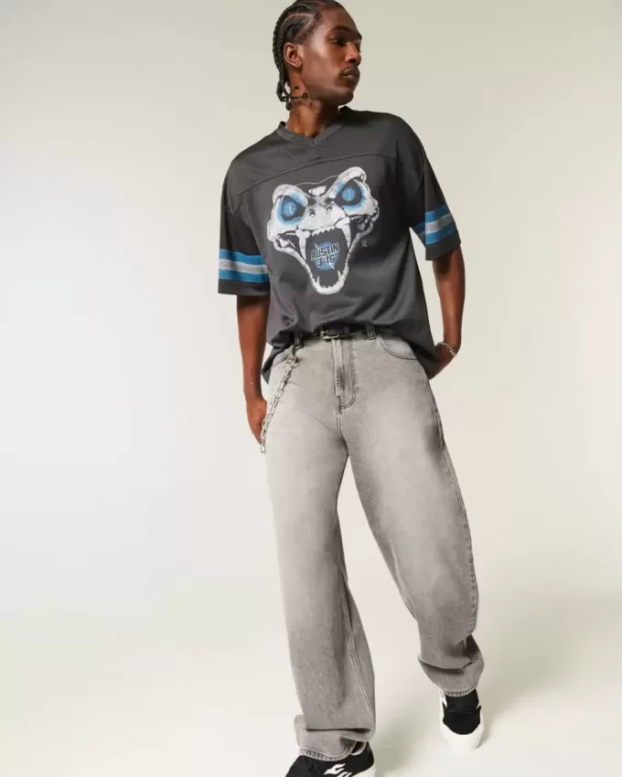 Tricou grafic Baggy Stone Cold Steve Austin Tricou grafic Baggy Stone Cold Steve Austin