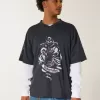 Tricou grafic Baggy Undertaker Tricou grafic Baggy Undertaker