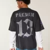 Tricou grafic Baggy Undertaker Tricou grafic Baggy Undertaker