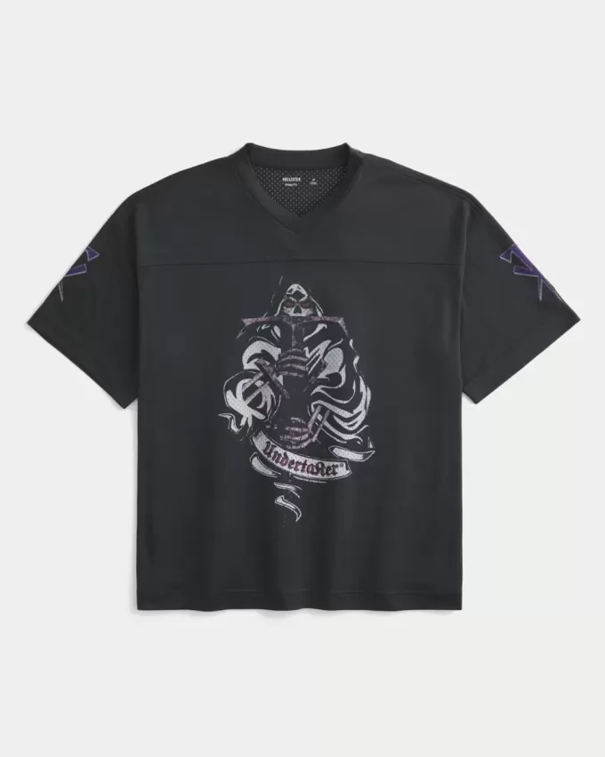 Tricou grafic Baggy Undertaker Tricou grafic Baggy Undertaker