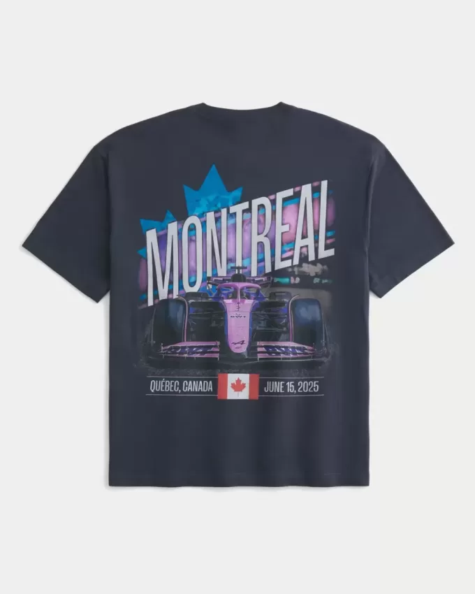 Tricou grafic boxy BWT Alpine Formula One Team Tricou grafic boxy BWT Alpine Formula One Team