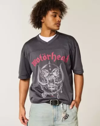 Tricou grafic Boxy Crop Mot枚rhead
