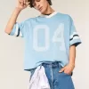 Tricou grafic Boxy Crop Number Tricou grafic Boxy Crop Number