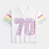 Tricou grafic Boxy Crop Number Tricou grafic Boxy Crop Number