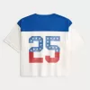 Tricou grafic Boxy Crop Number Tricou grafic Boxy Crop Number