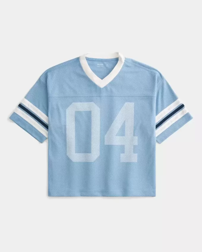 Tricou grafic Boxy Crop Number Tricou grafic Boxy Crop Number