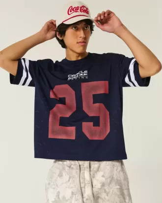 Tricou grafic Boxy Crop Oracle Red Bull Racing