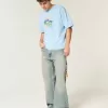 Tricou grafic Boxy Crop SpongeBob SquarePants Tricou grafic Boxy Crop SpongeBob SquarePants