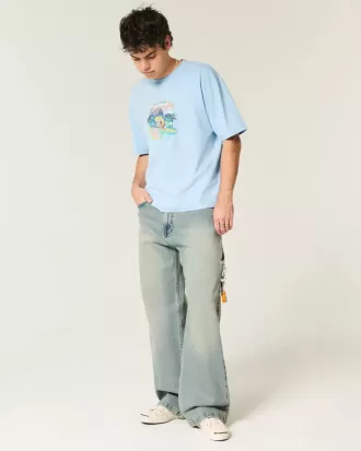 Tricou grafic Boxy Crop SpongeBob SquarePants