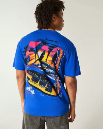 Tricou grafic Boxy Daytona 500