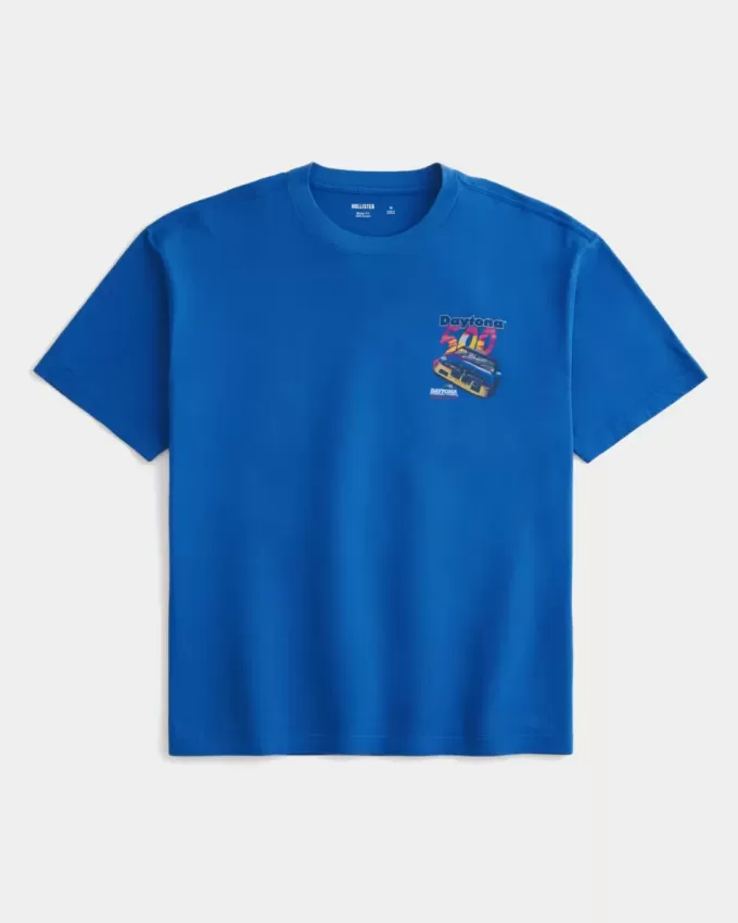 Tricou grafic Boxy Daytona 500 Tricou grafic Boxy Daytona 500