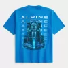 Tricou grafic Boxy Heavyweight BWT Alpine F1 Team
