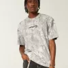 Tricou grafic boxy Heavyweight Camo Dodge Challenger SRT Tricou grafic boxy Heavyweight Camo Dodge Challenger SRT
