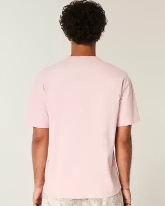 Tricou grafic Boxy Heavyweight Coasta Amalfi