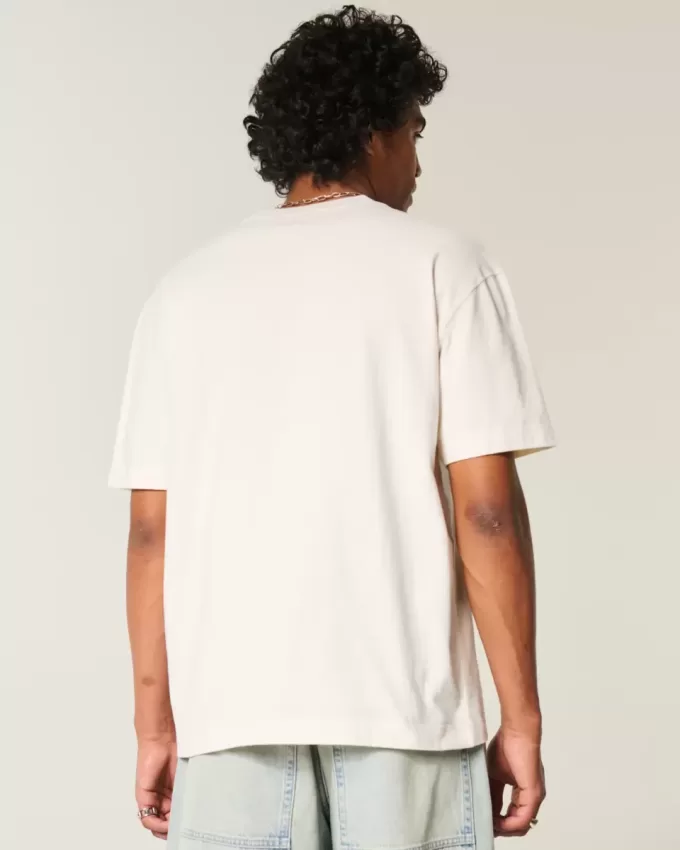 Tricou grafic Boxy Heavyweight Croația Tricou grafic Boxy Heavyweight Croația