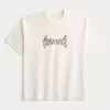 Tricou grafic Boxy Heavyweight Heavy Daze Tricou grafic Boxy Heavyweight Heavy Daze