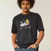 Tricou grafic boxy Heavyweight Looney Tunes Tricou grafic boxy Heavyweight Looney Tunes