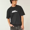 Tricou grafic Boxy Heavyweight No Fear Tricou grafic Boxy Heavyweight No Fear