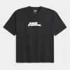 Tricou grafic Boxy Heavyweight No Fear Tricou grafic Boxy Heavyweight No Fear