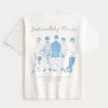 Tricou grafic Boxy Heavyweight Oasis Tricou grafic Boxy Heavyweight Oasis