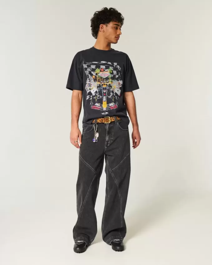 Tricou grafic Boxy Heavyweight Oracle Red Bull Racing Tricou grafic Boxy Heavyweight Oracle Red Bull Racing