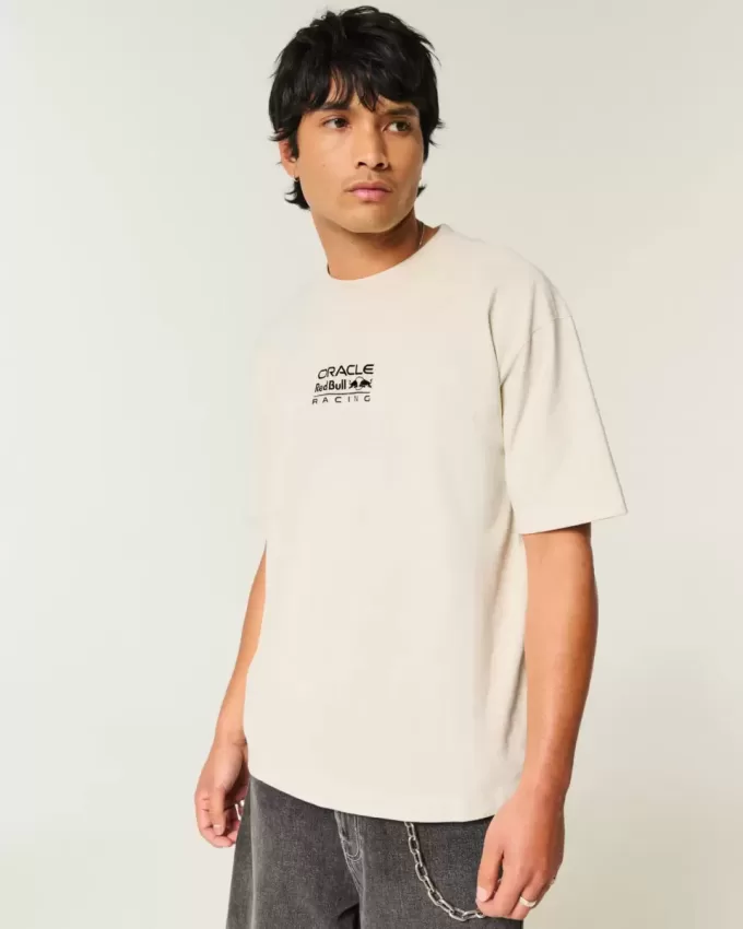 Tricou grafic Boxy Heavyweight Oracle Red Bull Racing