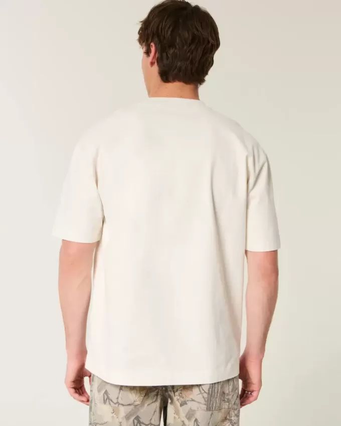 Tricou grafic Boxy Heavyweight Outer Banks Tricou grafic Boxy Heavyweight Outer Banks