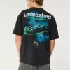 Tricou grafic Boxy Heavyweight Stake F1 Team Kick Sauber Tricou grafic Boxy Heavyweight Stake F1 Team Kick Sauber